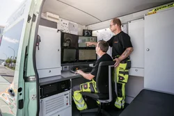 TV Kanaluntersuchung mit Kamera